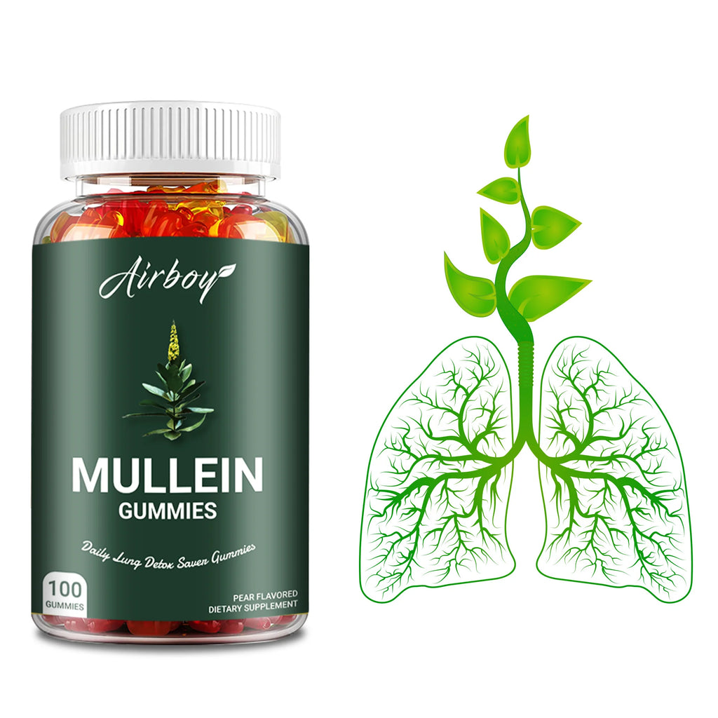 Mullein Gummies - Lung Cleansing