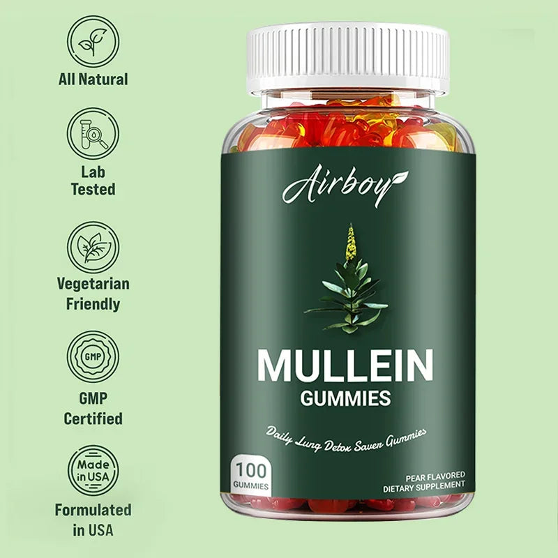 Mullein Gummies - Lung Cleansing