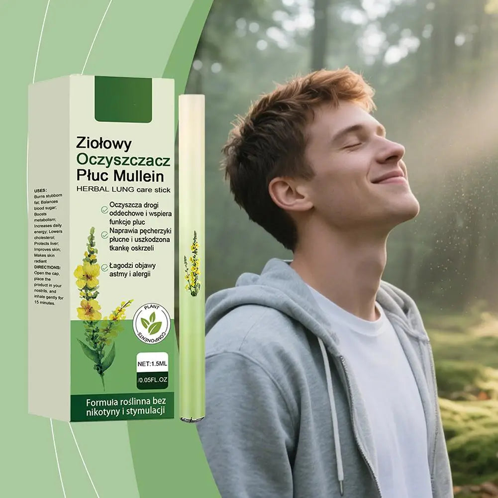 Herbal Diffuser Pen with Extracts of Mullein Mints Rosemary improvement