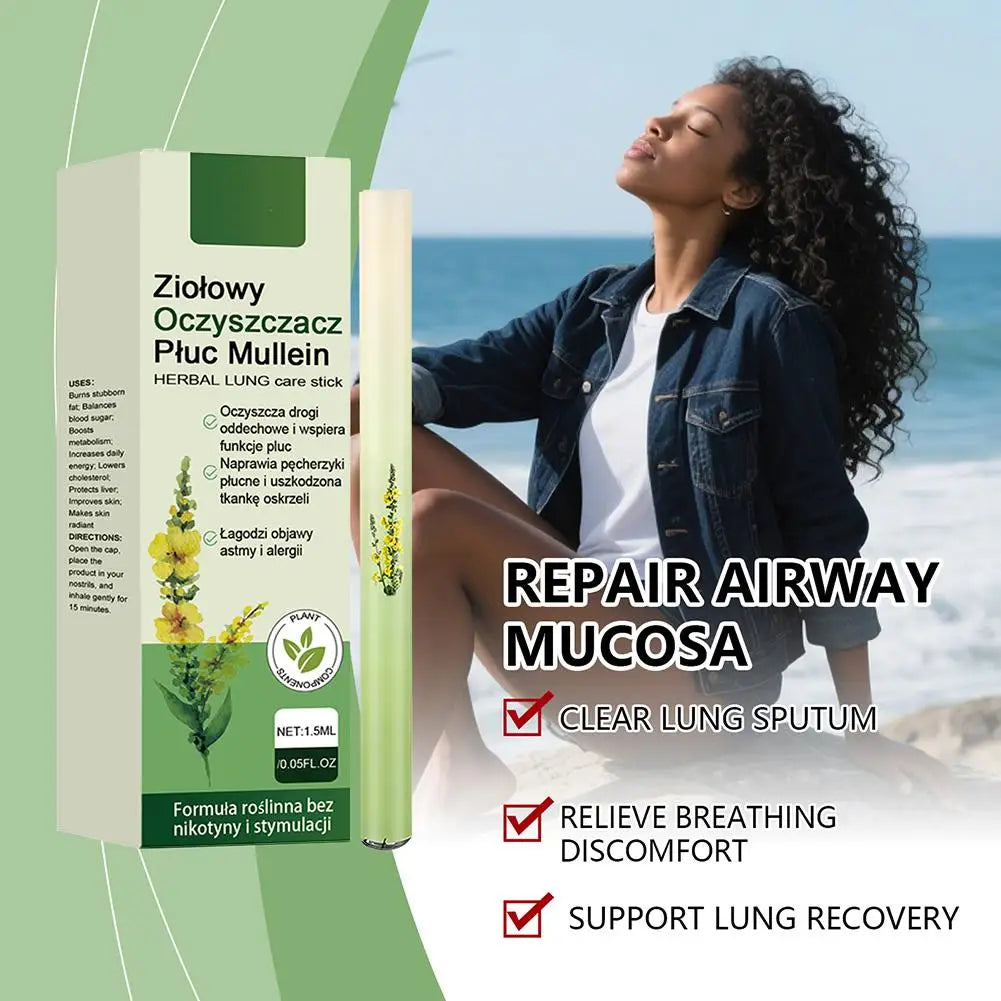 Herbal Diffuser Pen with Extracts of Mullein Mints Rosemary improvement