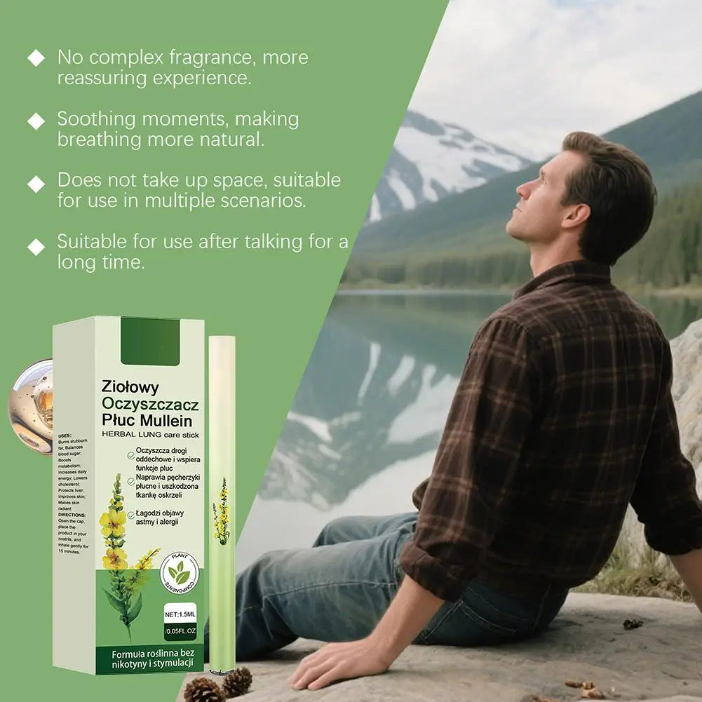 Herbal Diffuser Pen with Extracts of Mullein Mints Rosemary improvement