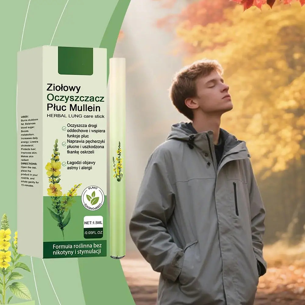 Herbal Diffuser Pen with Extracts of Mullein Mints Rosemary improvement